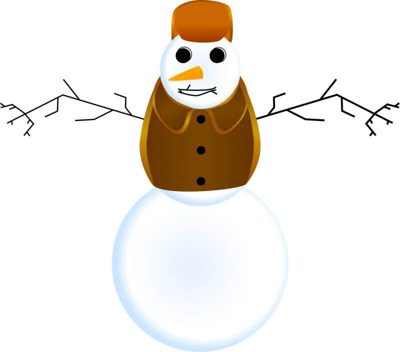 Snowman Christmas Nature Stickdatei – Weihnachten