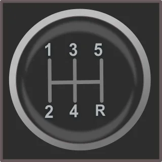 Gearshift Shift knob Gear lever Stickdatei