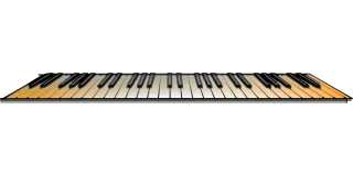 Keyboard Music Piano Stickdatei