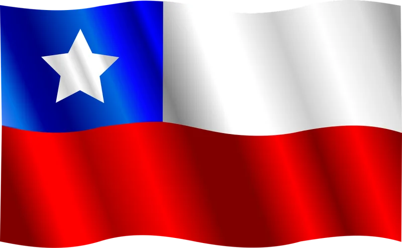 Chile Chilean Chili Stickdatei – Natur