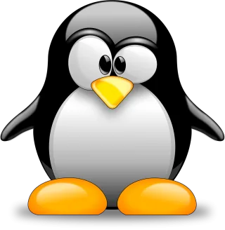 Tux Linux Vector Stickdatei