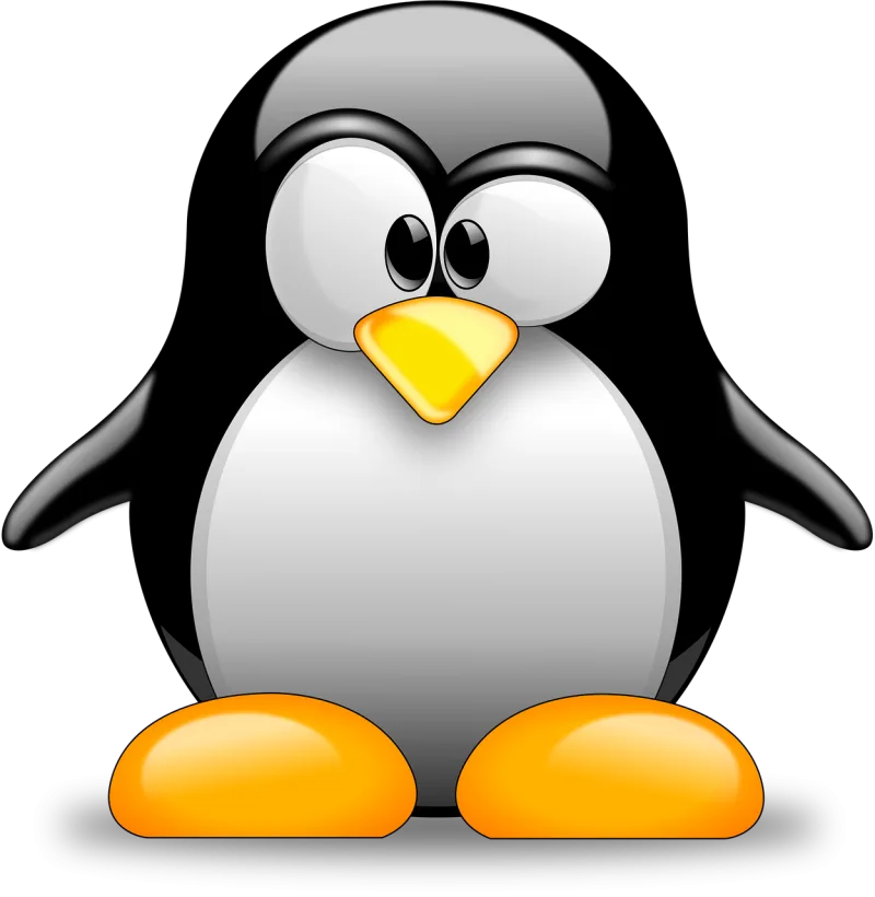 Tux Linux Vector Stickdatei – Tiere