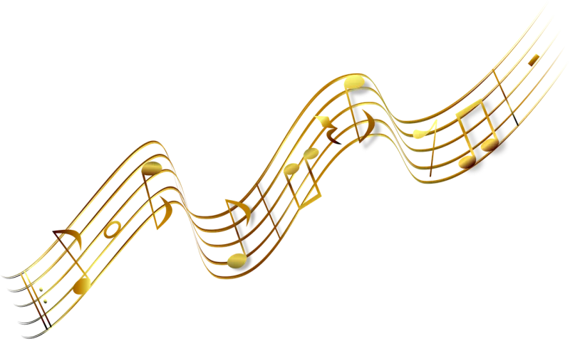 Notes Melody Sound Stickdatei – Natur