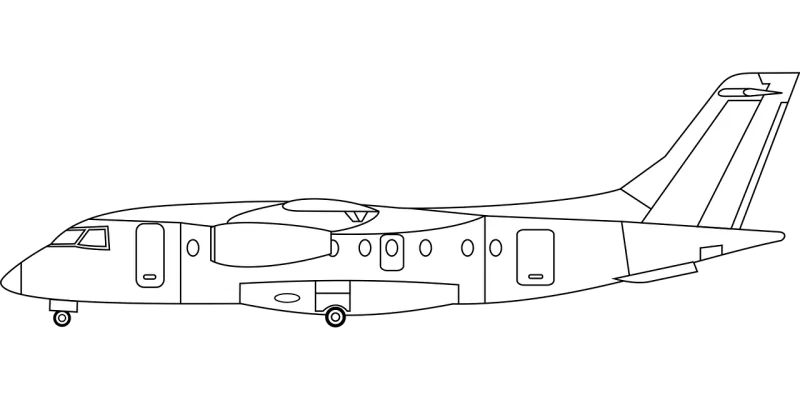 Aircraft Airliner Airplane Stickdatei – Fahrzeuge