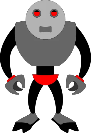 Terminator Robot Android Stickdatei