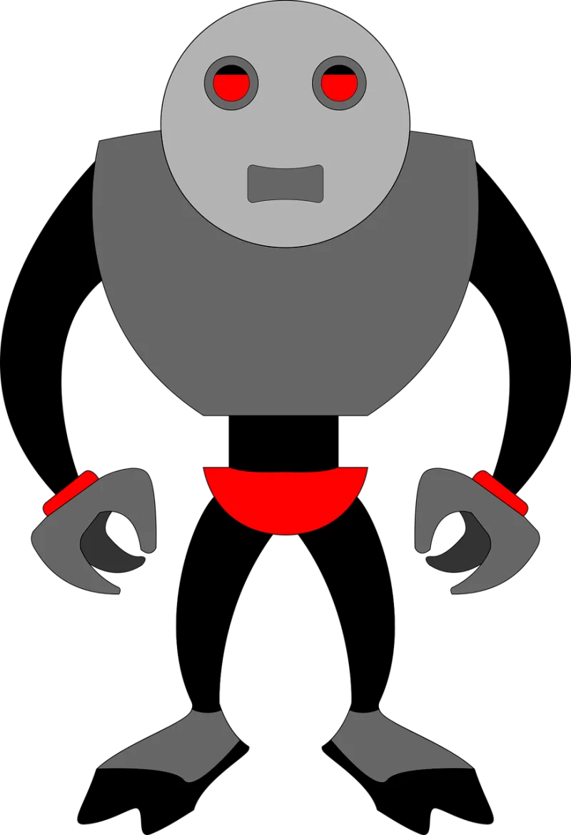 Terminator Robot Android Stickdatei – Kinder