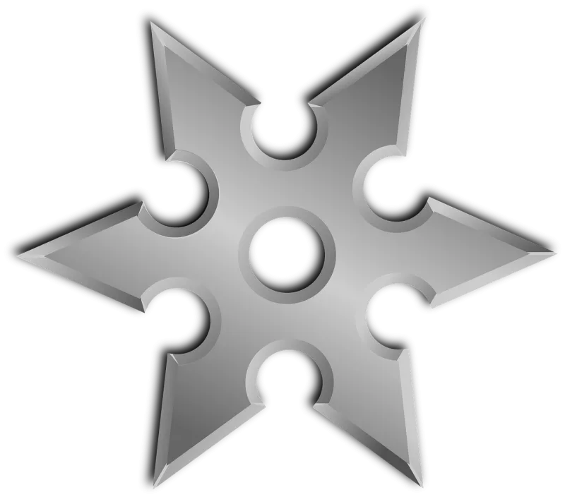 Throwing star Weapon Ninja star Stickdatei – Natur