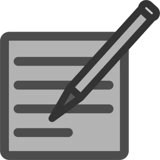 Write Author Pencil Stickdatei