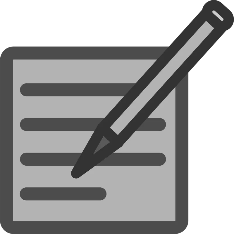 Write Author Pencil Stickdatei – Musik