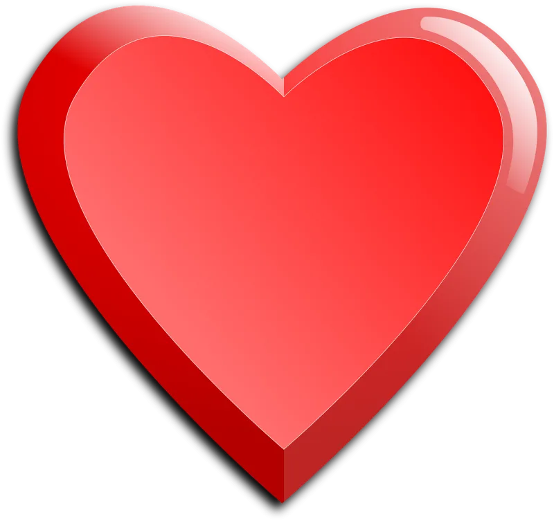 Heart Red Love Stickdatei – Herzen & Liebe