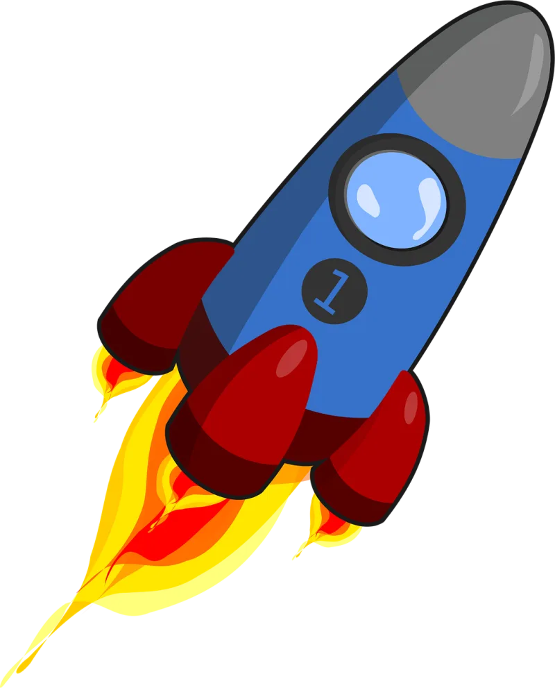 Rocket Missile Space ship Stickdatei – Kinder