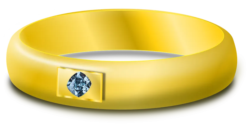 Diamond Gold Ring Stickdatei – Herzen & Liebe