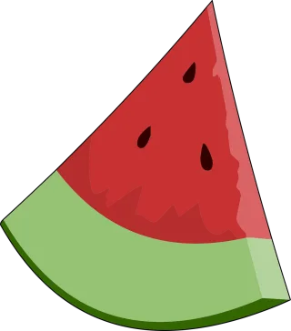 Watermelon Melon Seeds Stickdatei