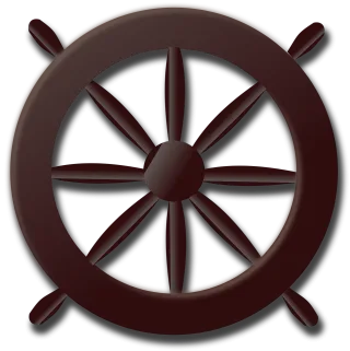 Wheel Steering wheel Pirates Stickdatei