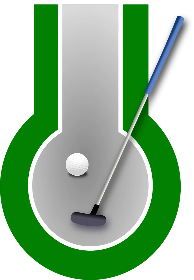 Mini-golf Golf Hobby Stickdatei – Sport