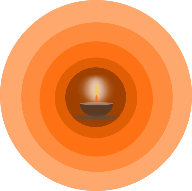 Candle light Aurora Shine Stickdatei – Weihnachten
