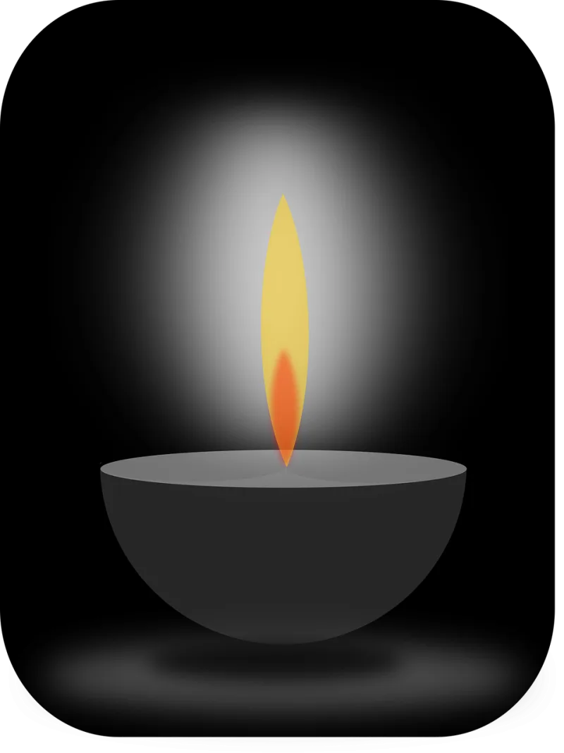 Tea candle Tea light Candle Stickdatei – Weihnachten