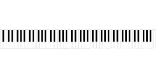 Keyboard Piano Music Stickdatei