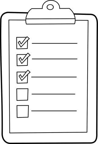 Checklist Action Check Stickdatei