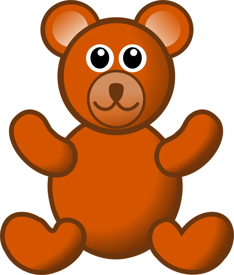 Teddy bear Animal Nature Stickdatei – Kinder