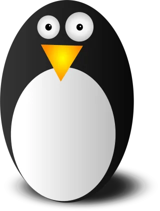 Penguin Linux Tux Stickdatei