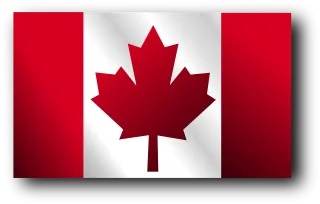 Canada Flag Leaf Stickdatei