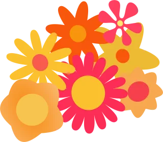 Bouquet of flowers Beautiful flowers Bunch of flowers Stickdatei