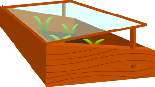 Greenhouse Garden Gardening Stickdatei