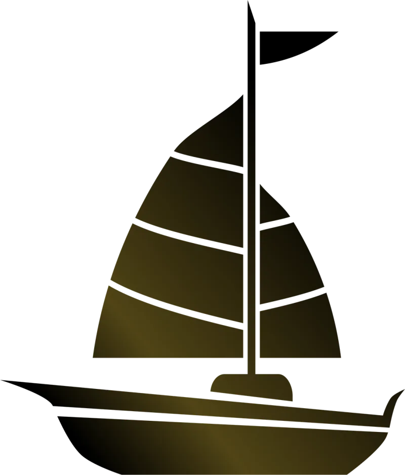 Sailboat Boat Sail Stickdatei – Fahrzeuge