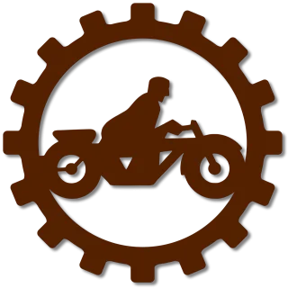 Motorbike Repairs Garage Stickdatei