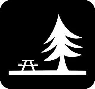 Picnic Rest area Tree Stickdatei