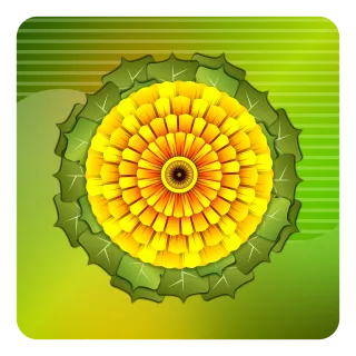 Sunflower Flower Bloom Stickdatei