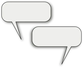 Discussion Speech Bubbles Stickdatei