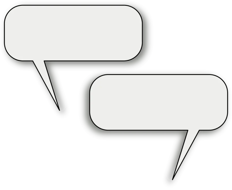 Discussion Speech Bubbles Stickdatei – Fahrzeuge