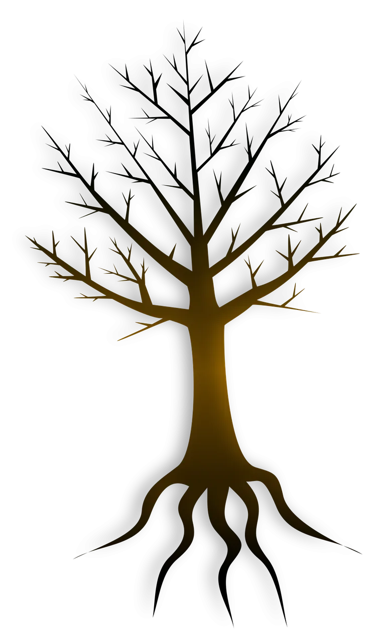 Roots Tree Fall Stickdatei – Weihnachten