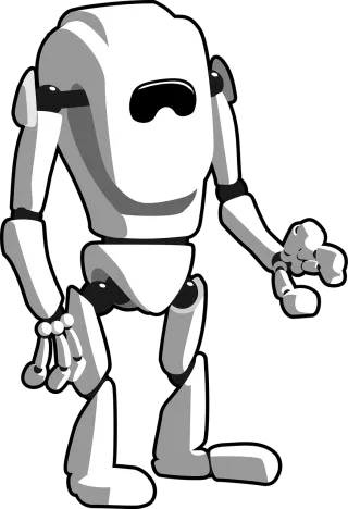 Droid Android Machine Stickdatei
