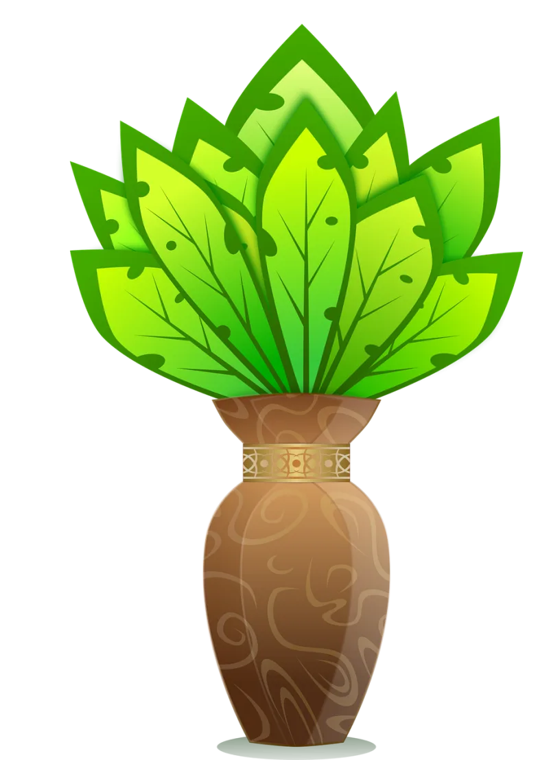 Planter Vase Flora Stickdatei – Blumen