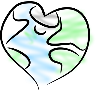 Earth Heart World Stickdatei