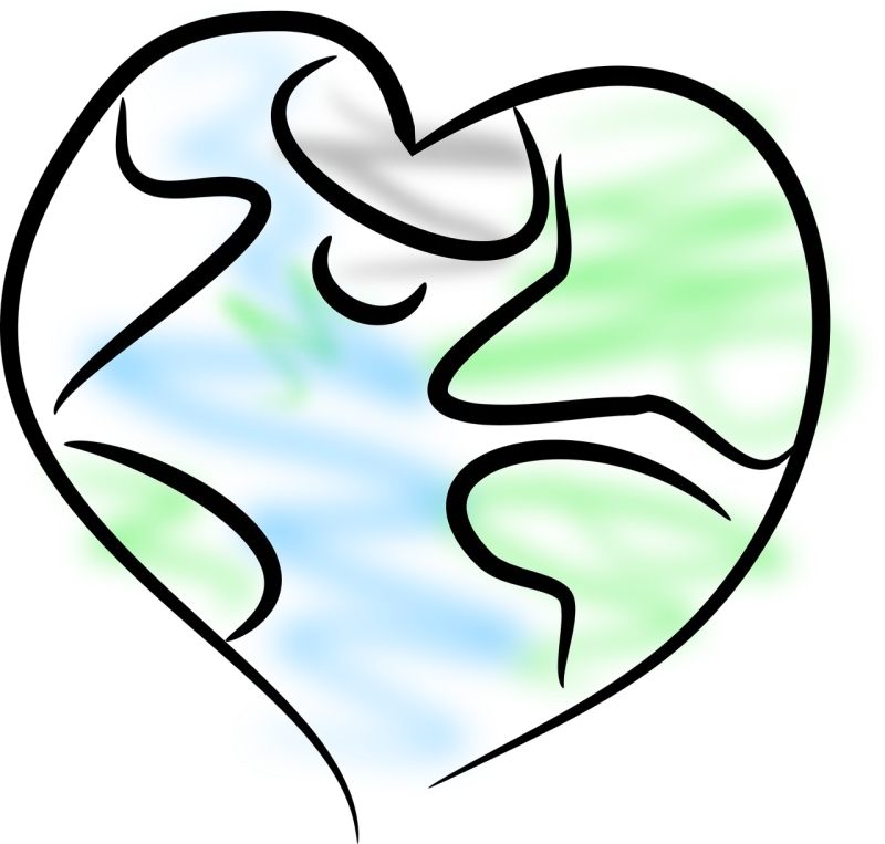 Earth Heart World Stickdatei – Herzen & Liebe