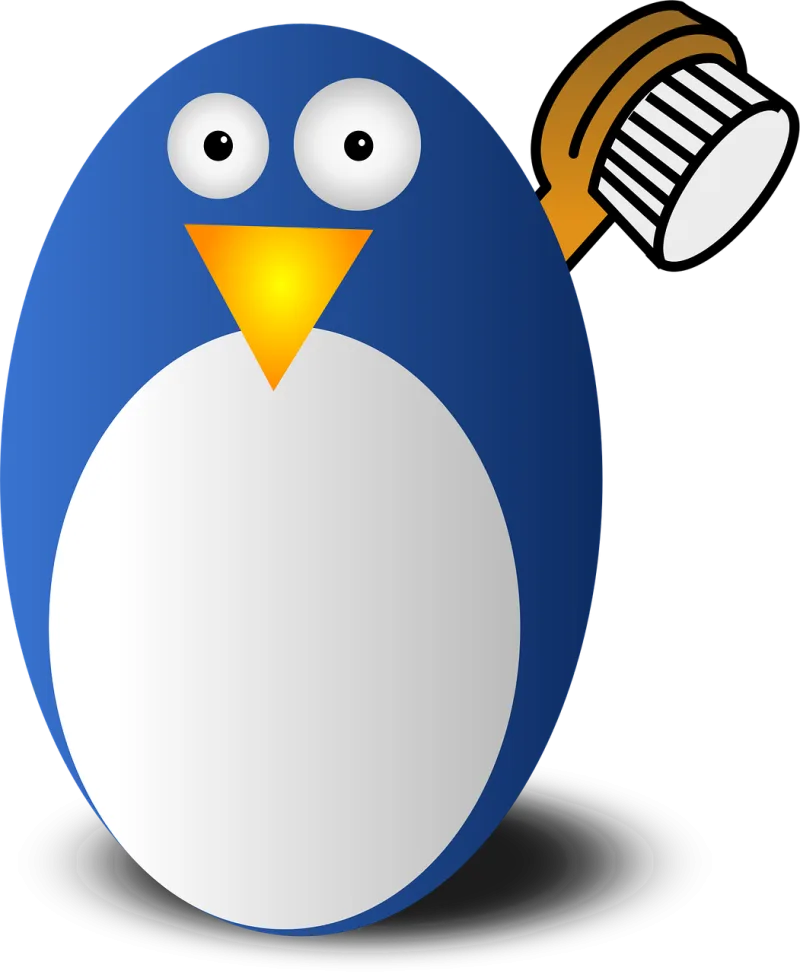 Penguin Linux Tux Stickdatei – Tiere