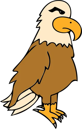 Eagle Bird Nature Stickdatei