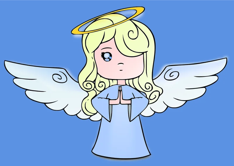 Angel Girl Wings Stickdatei – Weihnachten