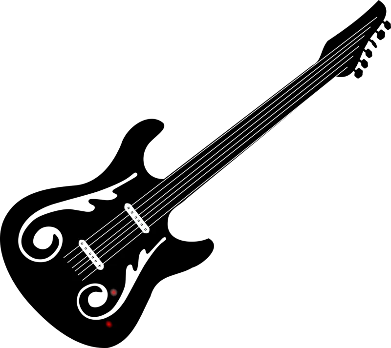 Electric guitar Guitar Rock Stickdatei – Musik