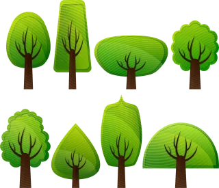 Trees Woods Forest Stickdatei
