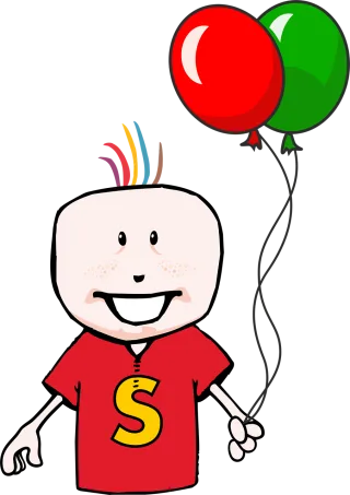 Balloon Happy Child Stickdatei