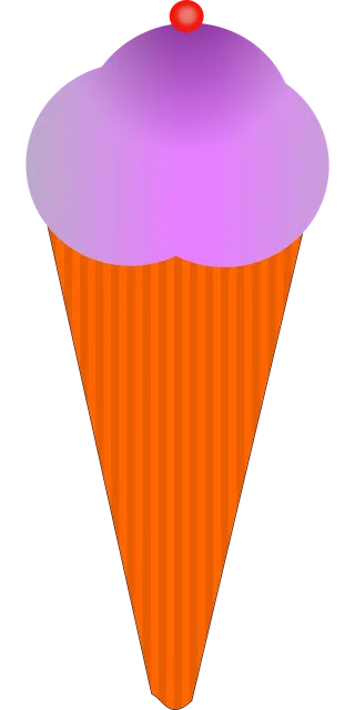 Ice cream Cone Dessert Stickdatei