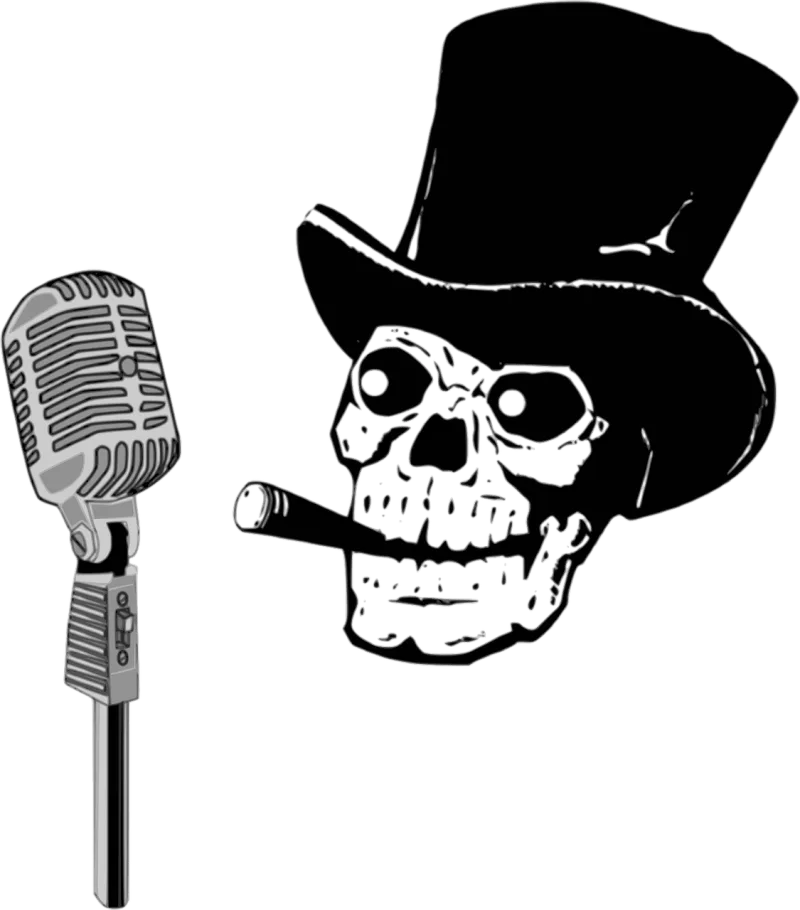 Announcer Humor Music Stickdatei – Musik
