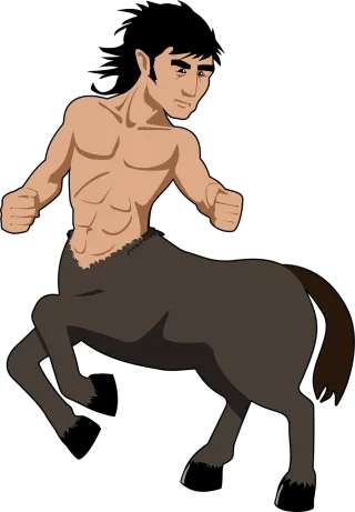 Centaur Horse Male Stickdatei