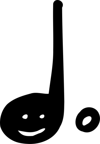 Music Note Melody Stickdatei – Musik