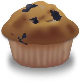 Cupcake Muffin Blueberry muffin Stickdatei